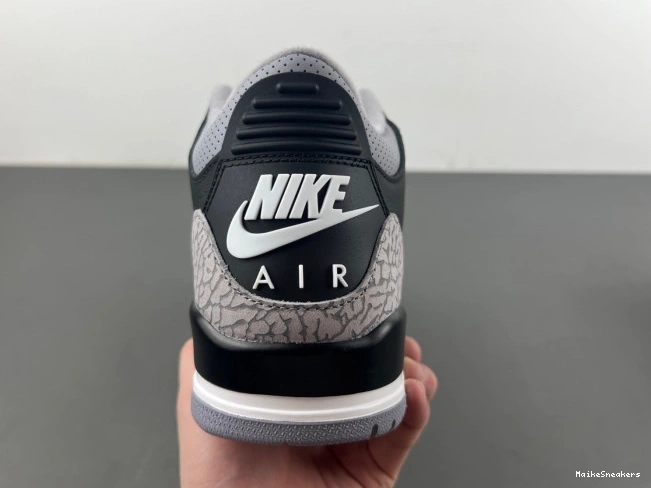 MaikeSneakers Black Cement 3 DN3707-010 Jordan Air 0712